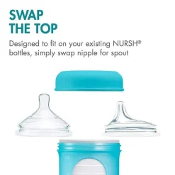 Boon Tampa para canudinho de transição de 3 peças Nursh, transparente Sale