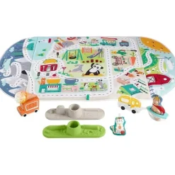 Fisher-Price Tapete de jogo jumbo da Fisher Price Activity City Gymto Hot