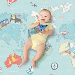 Skip Hop Tapete Reversível Doubleplay Pequenos Viajantes, Multicolorido Online