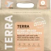 Terra Baby Terra - Fraldas para recém-nascidos 24Ct 85% à base de plantas, tamanho 1 Discount