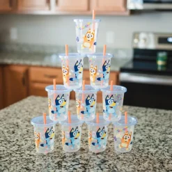 The First Years - Bluey Take & Toss Straw Cup, 4Pk Online