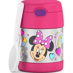 Thermos - Frasco de comida isolado de aço inoxidável de 10 oz com colher, Minnie pré-escolar Best