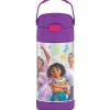 Thermos - Garrafa de canudo isolada de aço inoxidável de 12 onças, Encanto Best