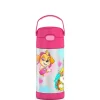 Thermos - Garrafa de canudo de aço inoxidável com isolamento a vácuo de 12 onças, Paw Patrol Girl Sale