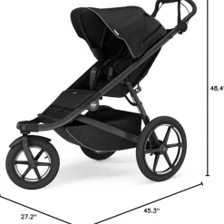Thule - Urban Glide 3 Single Child All-Terrain Stroller, Black Online