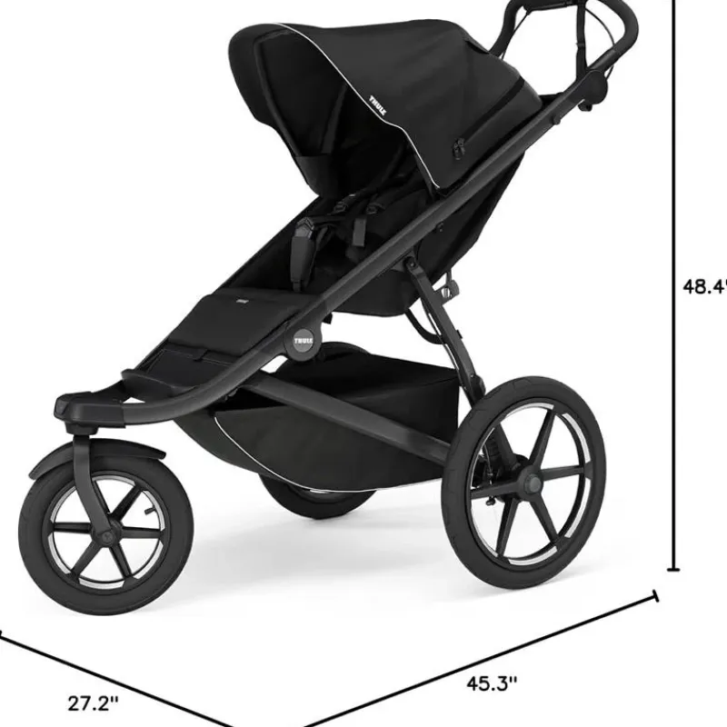 thule__urban_glide__singl_SKUAu5u6pOl_7.webp Thule - Urban Glide 3 Single Child All-Terrain Stroller, Black Online