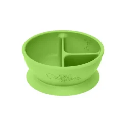 Green Sprouts Tigela de Aprendizagem de Silicone de Brotos Verdes, Verde Hot