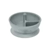 Green Sprouts Tigela de Aprendizagem de Silicone de Brotos Verdes, Cinza Fashion