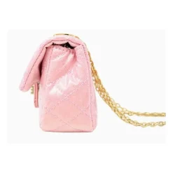 Tiny Treats - Classic Quilted Sparkle Mini Purse, Baby Purple Sale