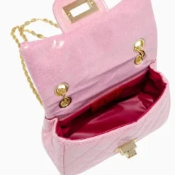 Tiny Treats - Classic Quilted Sparkle Mini Purse, Baby Purple Sale