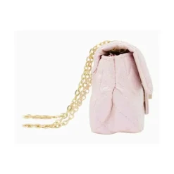 Tiny Treats - Classic Quilted Shiny Mini Bag, Purple New
