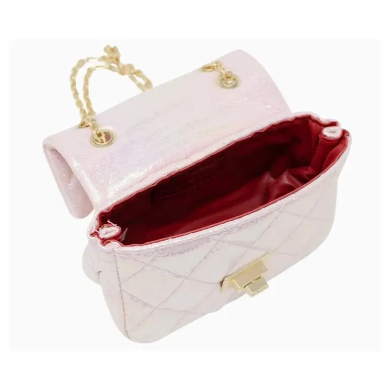 tiny_treats__classic_quil_SKUML6cxq0G_2.webp Tiny Treats - Classic Quilted Shiny Mini Bag, Purple New