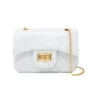 Tiny Treats - Classic Quilted Flower Pearl Handbag Gold Sale