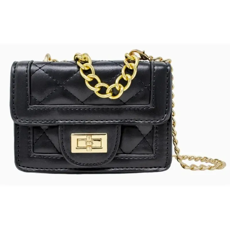tiny_treats__tiny_classic_SKUxWlqd7mL_0.webp Tiny Treats - Tiny Classic Quilted Mini Purse, Black Fashion