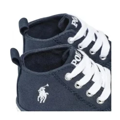 Ralph Lauren Tênis de cano alto Baby - Boy Hamptyn, azul marinho Sale