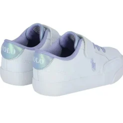 Ralph Lauren Tênis Polo Baby - Girl White Logo Discount