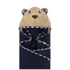 Baby Vision Toalha Animal com Capuz, Urso Xadrez Discount