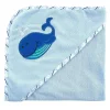 Luvable Friends Toalha com capuz , baleia azul Sale