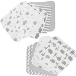 SpaSilk Toalha com 10 Pacotes - Cinza Celestial Sale