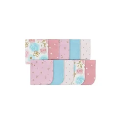 Gerber Toalhas de banho Baby Terry Princess Pink Hot