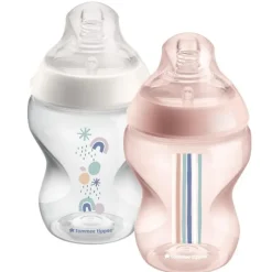 Tommee Tippee - Mais perto da natureza 2Pk 9Oz, Deco Bottle Girl Best