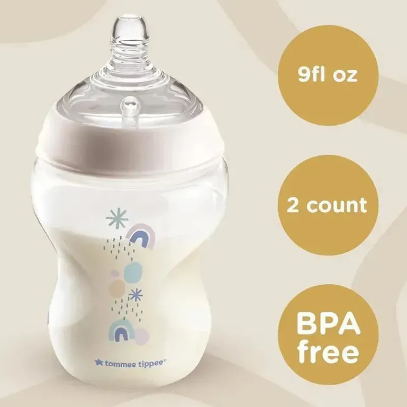 tommee_tippee__mais_perto_SKU7Tl2Cpow_5.webp Tommee Tippee - Mais perto da natureza 2Pk 9Oz, Deco Bottle Girl Best