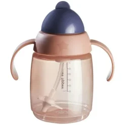 Tommee Tippee - 1X copo de palha com peso de treinamento 10 onças, rosa Best