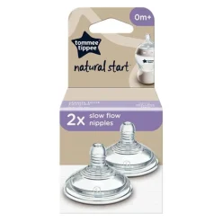 Tommee Tippee Closer to Nature Mamilos - Fluxo Lento, 2 Pacotes Online