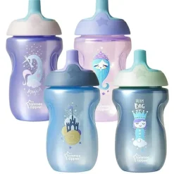 Tommee Tippee 2-Pack 10oz Garrafa Sportee Infantil 12+ Meses - As Cores Podem Variar Fashion