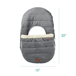 Tomy - Capa de assento de carro infantil, cinza urze Hot