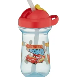 Tomy - Carros do primeiro ano Flip Top Copo de canudo 1 pacote Hot