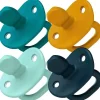 Tomy - Chupeta Boon 4Pk Blue Jewl Estágio 2, 3M Hot