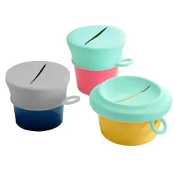 Tomy - Conjunto de tampa universal para lanche Snug Snack Discount