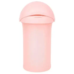 Tomy - copo de canudo de silicone rosa Fashion