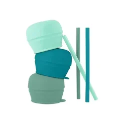Tomy - Snug Straw 3 Pk Tampas, Verde Sale