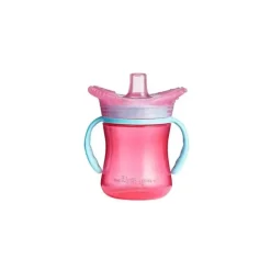 Tomy - The First Years Teethe Around Sensory Trainer Cup, 7Oz, Rosa Hot
