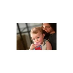 Tomy - The First Years Teethe Around Sensory Trainer Cup, 7Oz, Rosa Hot