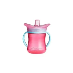 Tomy - The First Years Teethe Around Sensory Trainer Cup, 7Oz, Rosa Hot