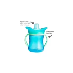 Tomy - The First Years Teethe Around Sensory Trainer Cup, 7 oz, azul Online