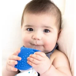 Toothi - Teether Clip, Denim Blue Sale