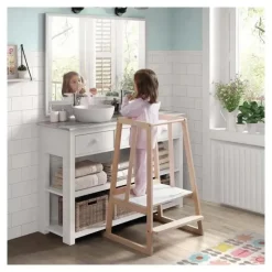 Mack's Torre de Aprendizagem Micuna Little Helper Natural/Branco Clearance