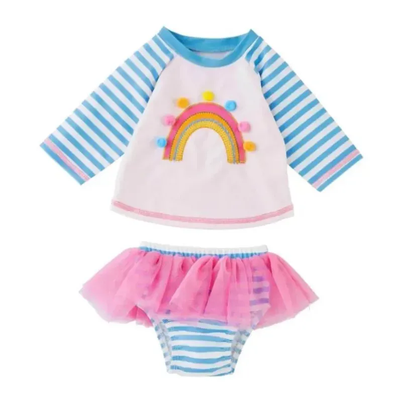 torta_de_lama__conjunto_d_SKUytnrkpqd_0.webp Mud Pie Torta de Lama - Conjunto de protetor de erupção do arco-íris para menina pequena Fashion