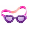 Mud Pie Torta de Lama - Óculos de Coração Roxo para Menina Hot