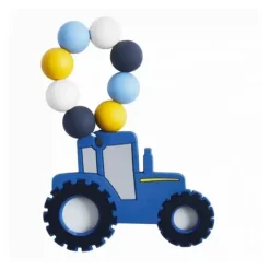 Mud Pie Torta de Lama - Mordentes de Silicone para Tratores, Azul Outlet