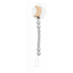 Mud Pie Torta de Lama - Spinner Pacy Clip de Madeira e Silicone, Lua Cinzenta Best