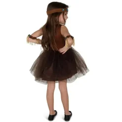 Dress Up America Traje de Halloween para crianças da América, garota indiana Best