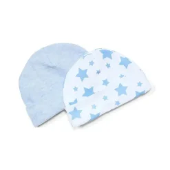 Rose Textiles Têxteis Rosa - 2 unidades de chapéu azul urze para bebê menino Hot