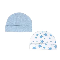 Rose Textiles Têxteis Rosa - 2 unidades de chapéu azul urze para bebê menino Hot