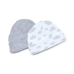 Rose Textiles Têxteis Rosa - 2 unidades de chapéu cinza urze para bebê Clearance