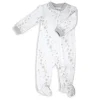 Rose Textiles Têxteis Rosa - Dorminhoco com estampa de estrela neutra para bebês, cinza Outlet
